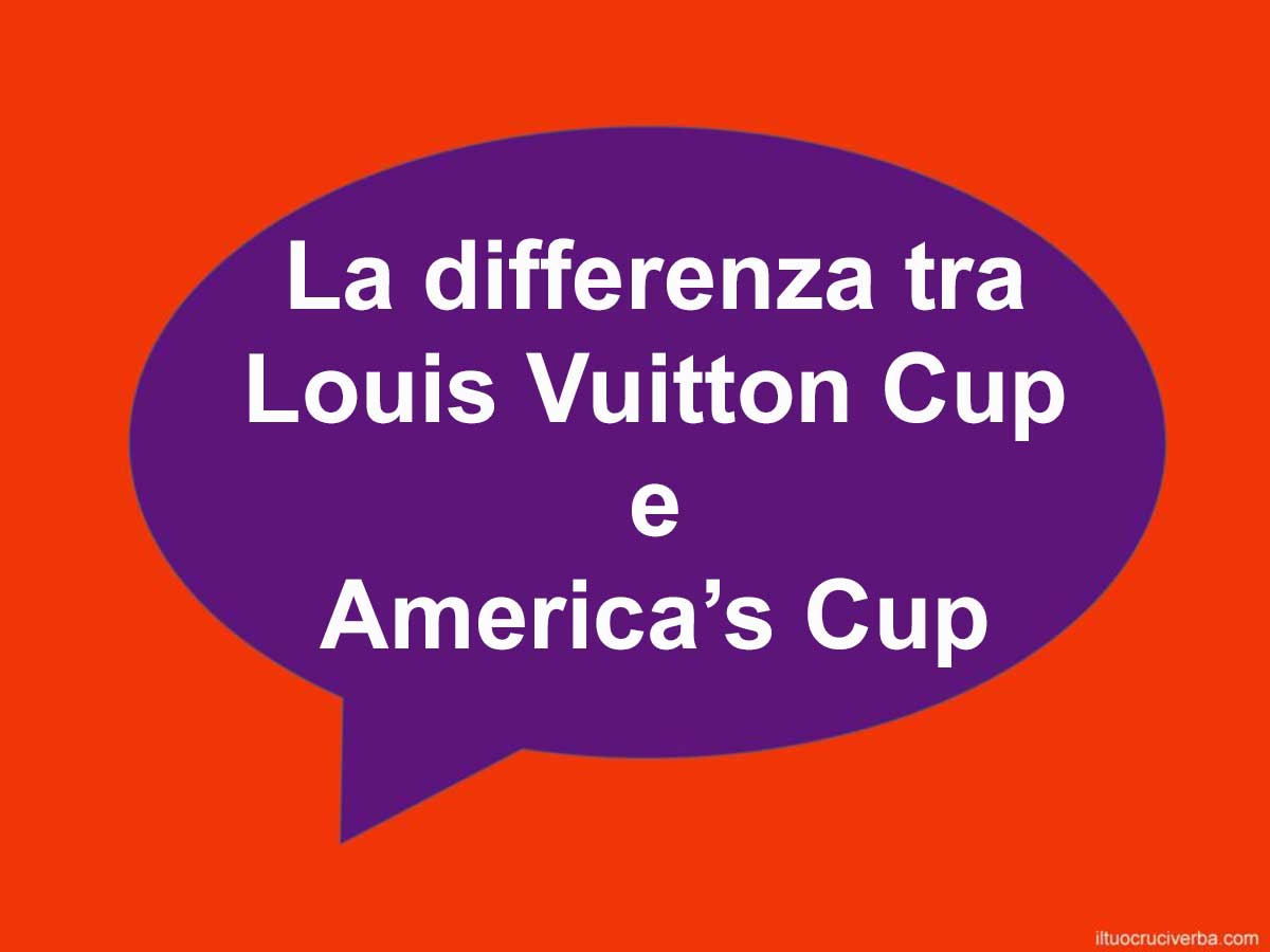 cos'è la louis vuitton cup